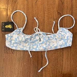 NWT Skatie Demi bikini top in Nantucket